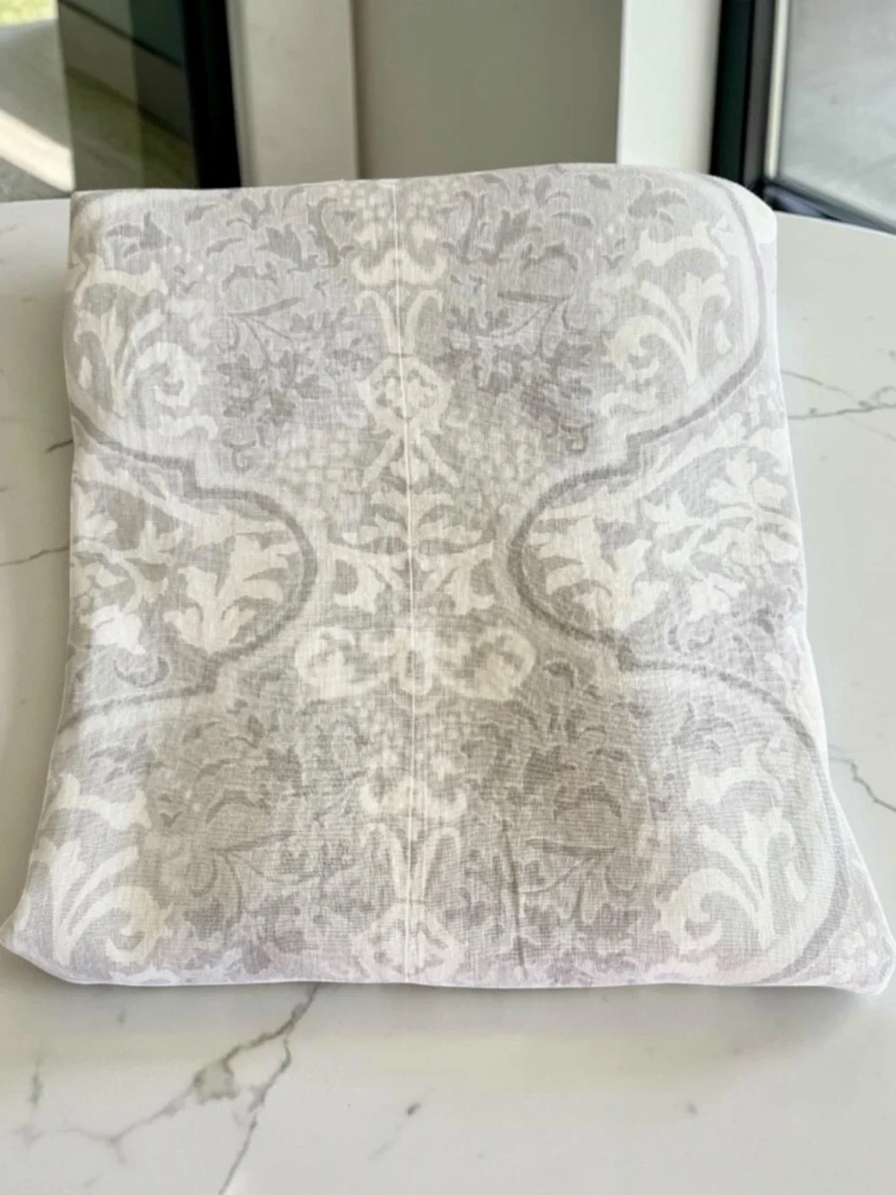 PEACOCK ALLEY 100% Linen KING Duvet Cover